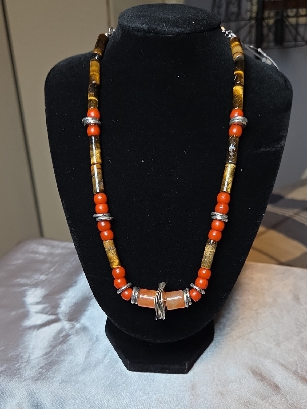 Free People Boho Beaded Necklace